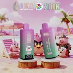 Bang King 200K Puffs Vape – 8 Geschmacksrichtungen in 1, Dual Mesh Coil, LED Display – Bild 9