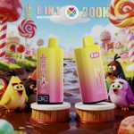 Bang King 200K Puffs Vape – 8 Geschmacksrichtungen in 1, Dual Mesh Coil, LED Display – Bild 8