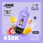 Bang Leader 450K züge – 15 in 1 ładowalny einweg- vape mit regulowanym chłodzeniem und inteligentnym wyświetlaczem – Großhandel – Bild 4