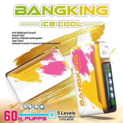 Bang King Ice Cool 60K – 60 000 Züge Lodu | VapoMistrz