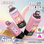 Airmez FOX 140000 Puffs 6 IN 1 – 140 000 pyknięć und 6 geschmacksrichtungen in einem e-papierosie – Bild 3