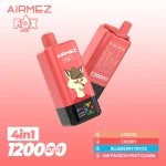 AIRMEZ FOX 120K Puffs 4 in 1 – Maksymalna Leistung, Cztery Geschmacksrichtungen, Jedno Gerät – Bild 6