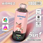 Airmez FOX 140000 Puffs 6 IN 1 – 140 000 pyknięć und 6 geschmacksrichtungen in einem e-papierosie – Bild 4