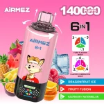 Airmez FOX 140000 Puffs 6 IN 1 – 140 000 pyknięć und 6 geschmacksrichtungen in einem e-papierosie – Bild 9
