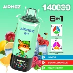 Airmez FOX 140000 Puffs 6 IN 1 – 140 000 pyknięć und 6 geschmacksrichtungen in einem e-papierosie – Bild 10