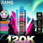 Bang Legend 120000 Puffs 5 in 1 Geschmacksrichtungen – Einweg-E-Zigarette MIT Niezrównaną Wydajnością und Smakami! – Bild 3