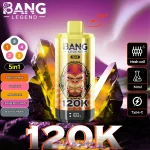 Bang Legend 120000 Puffs 5 in 1 Geschmacksrichtungen – Einweg-E-Zigarette MIT Niezrównaną Wydajnością und Smakami! – Bild 4