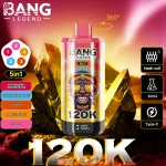 Bang Legend 120000 Puffs 5 in 1 Geschmacksrichtungen – Einweg-E-Zigarette MIT Niezrównaną Wydajnością und Smakami! – Bild 7