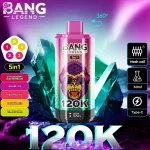 Bang Legend 120000 Puffs 5 in 1 Geschmacksrichtungen – Einweg-E-Zigarette MIT Niezrównaną Wydajnością und Smakami! – Bild 8