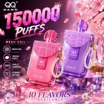 QQ Bang 150K Puffs – einweg- vape Dual Mesh mit USB-C